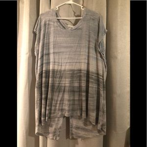 Anthropologie XL Soft shirt ombré